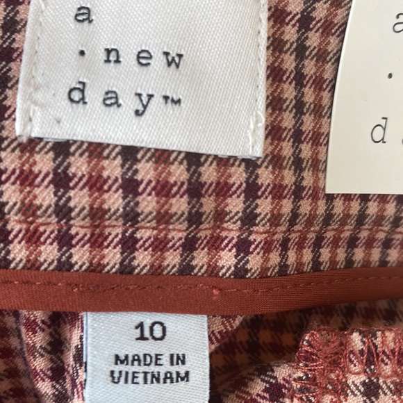 A New Day Women's High-Rise Relaxed Fit Full Length Baggy Wide Leg Trousers NWT - Picture 6 of 11